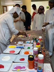 A Workshop Entitled: ‘Color Experiments’ at the Male Section